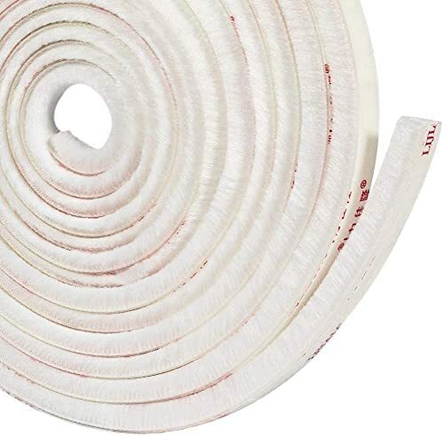 White self adhesive draught - white,