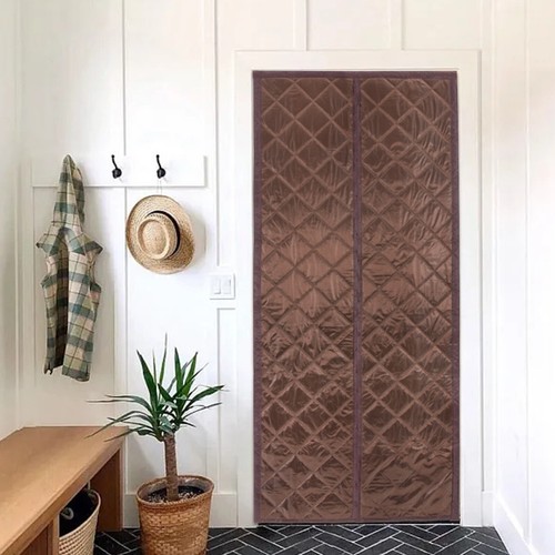 Pvc insulated door curtain - pvc,