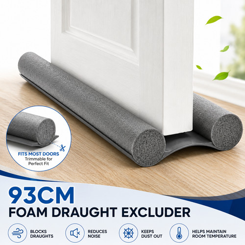93cm foam draught excluder - 93cm,
