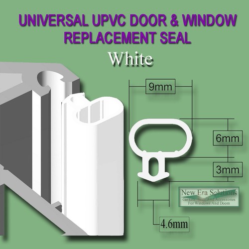 Universal white seal upvc - white, door