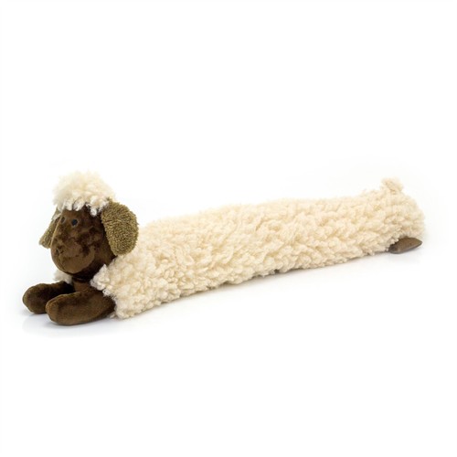 Woolly sheep draught excluder - sheep,
