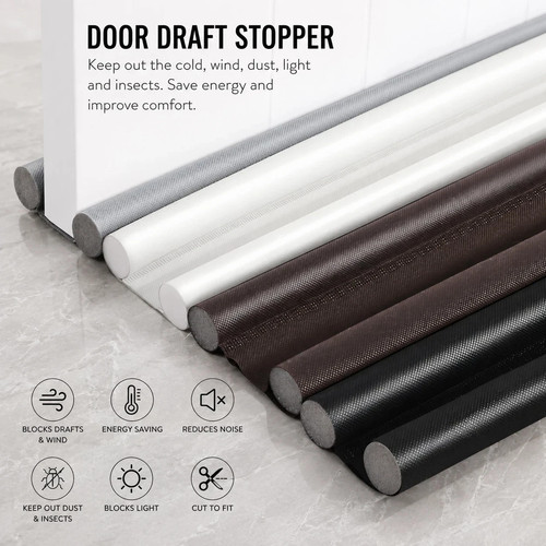 Under door gap foam - door, draught