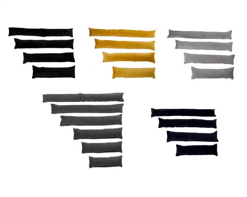 Draught excluder soft fleece - draught,