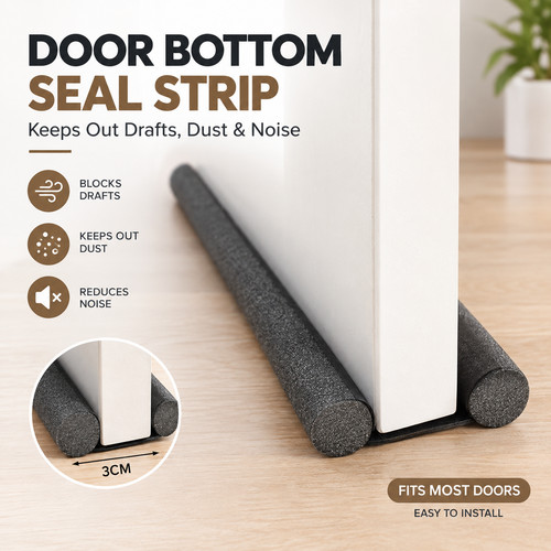 Under door foam strip draught - under,