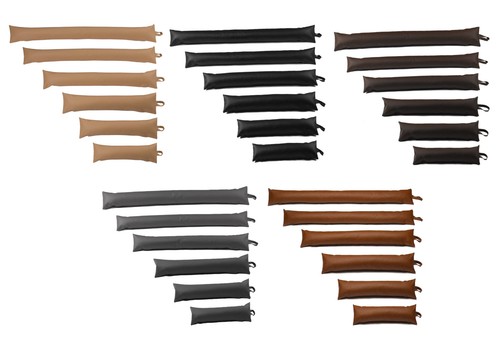 Leatherette draught excluder - leatherette,