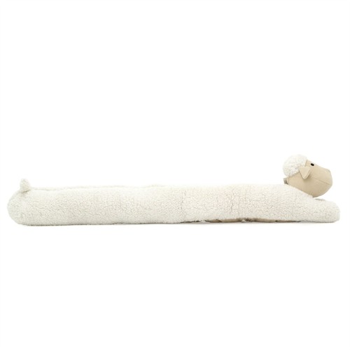 White woolly sheep draught - woolly,