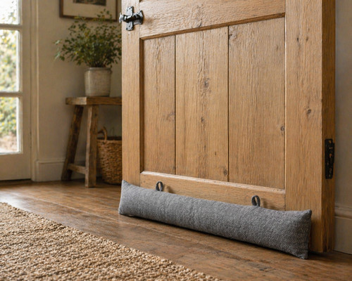 Herringbone draught excluder - draught,