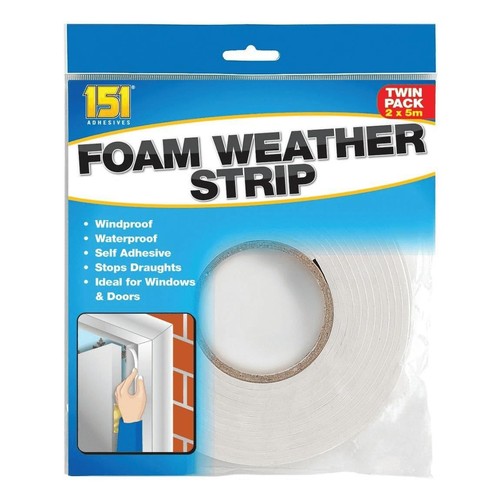 Door tape weather - 5m, foam