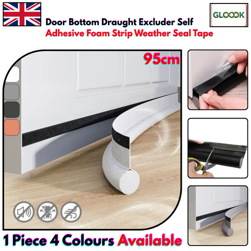Door bottom draught - draught, excluder