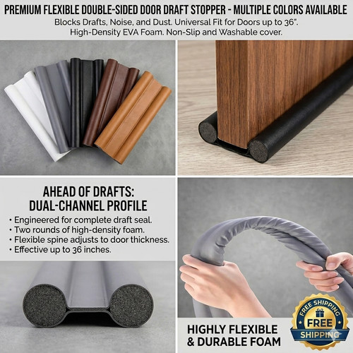 Waterproof door bottom seal - door,