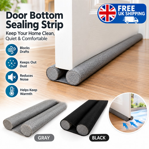 Door bottom draft excluder - door,